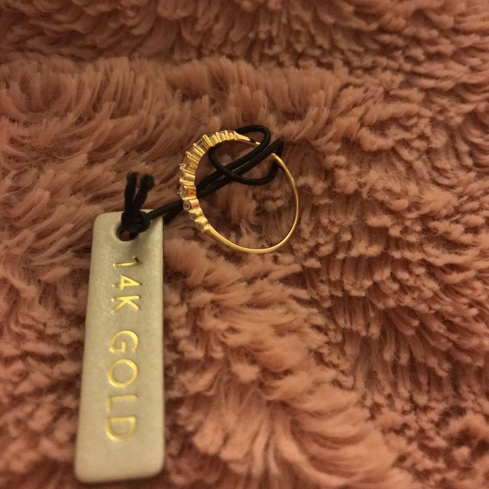 14k gold ring band!